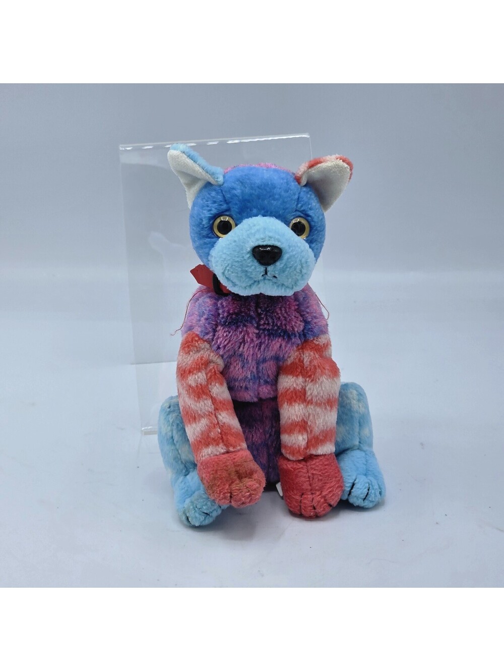 Ty Beanie Baby “Hodge Podge” the Multicoloured Dog - No Hang Tag ! (6 inch)